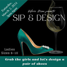 Load image into Gallery viewer, Sip and Design (March 2, 2024)3pm-6pm