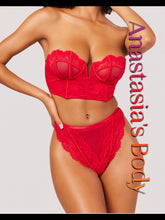 Load image into Gallery viewer, Bombshell Bustier 2pc Set
