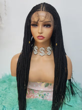 Load image into Gallery viewer, 32&quot; Tribal Braided Lacefront Wig
