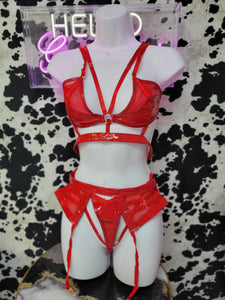 No Angel Latex Set( Red)