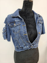 Load image into Gallery viewer, Say Something Denim Jacket

