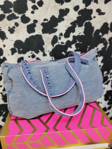 Mini Denim Duffle Reconstructed