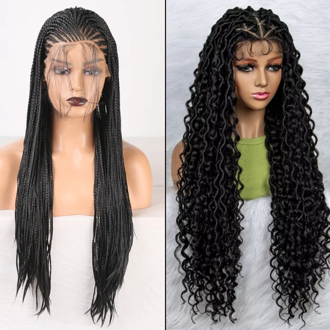 (2) Tribal and Goddess Locs