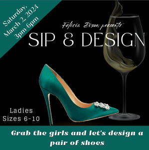 Sip and Design (March 2, 2024)3pm-6pm