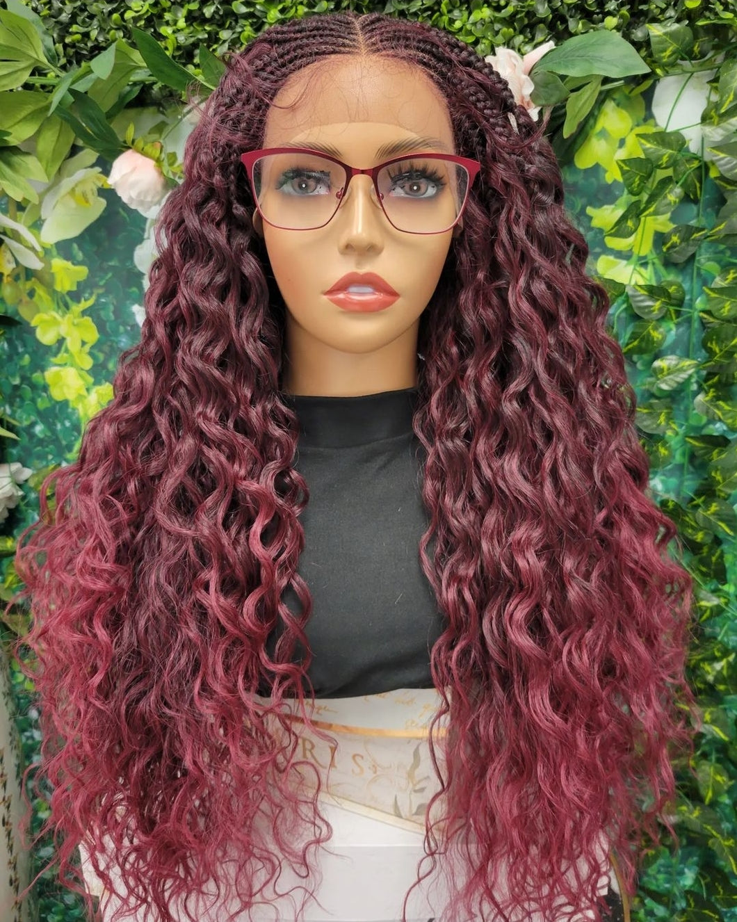 BRAIDED HALF UP/HALF DOWN