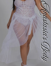 Load image into Gallery viewer, I DO Lace Teddy w/Skirt(PINK)
