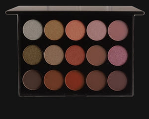 15 Shade Eye Palette by BBJ Beauty