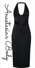 Load image into Gallery viewer, Hook &amp; Eye Halter Dress
