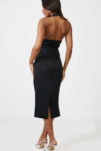 Hook & Eye Halter Dress