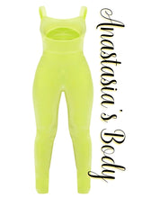 Load image into Gallery viewer, Neon Velvet Jumpsuit
