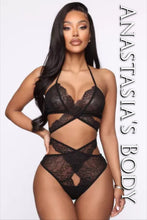 Load image into Gallery viewer, Lace High Waist Adjustable Bralette

